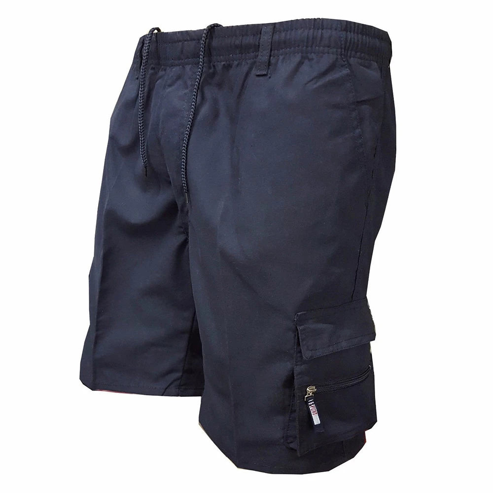 Men Military Tactical Shorts Summer Loose Casual Cargo Shorts Multi Pocket Outdoor Jogging Sweatpants Hiking Pants