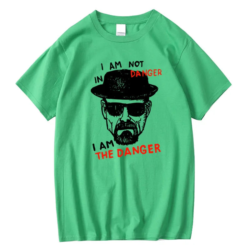 Men T-shirt Cotton Blend Short Sleeve Breaking Bad Men T-shirt Casual Heisenberg Print Summer Tshirt Cool T-shirt Male Men Tops