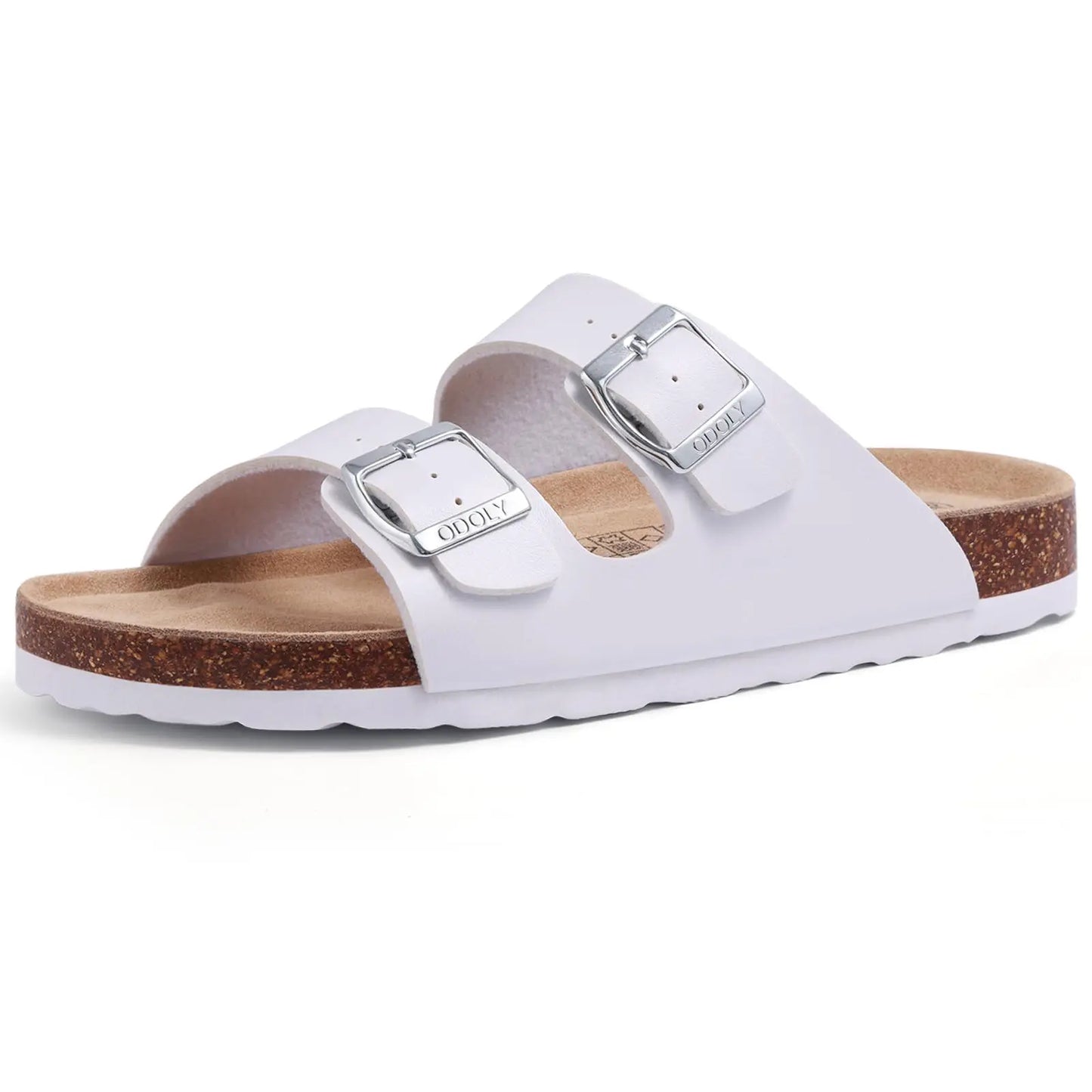 Shevalues New Genuine Clogs For Women Men Buckle Suede Clogs with Arch Support Soft Cork Footbed Mules Shoes Thick Beach Sandals