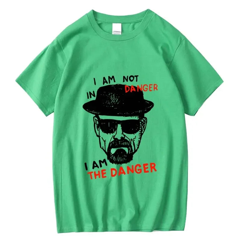 Men T-shirt Cotton Blend Short Sleeve Breaking Bad Men T-shirt Casual Heisenberg Print Summer Tshirt Cool T-shirt Male Men Tops