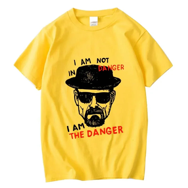 Men T-shirt Cotton Blend Short Sleeve Breaking Bad Men T-shirt Casual Heisenberg Print Summer Tshirt Cool T-shirt Male Men Tops