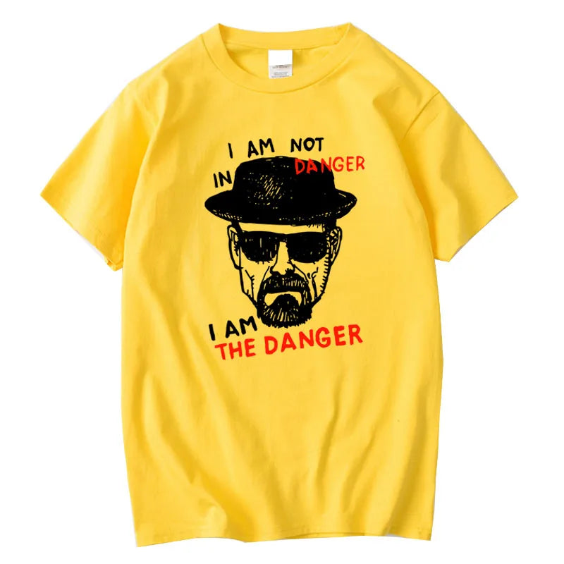 Men T-shirt Cotton Blend Short Sleeve Breaking Bad Men T-shirt Casual Heisenberg Print Summer Tshirt Cool T-shirt Male Men Tops