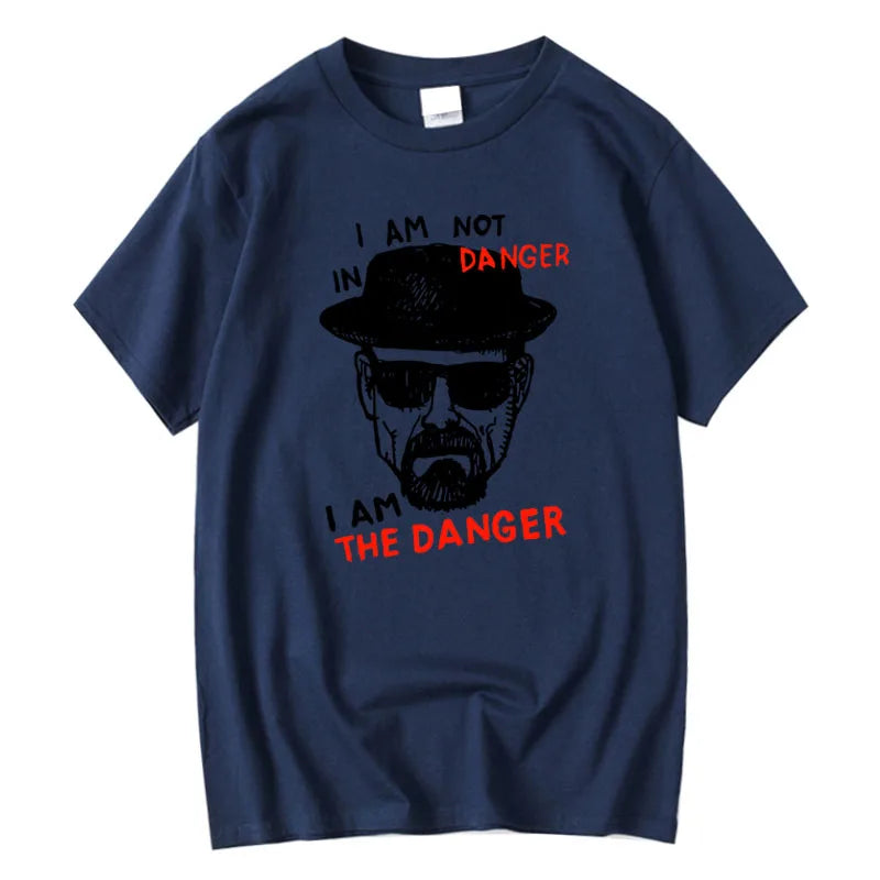 Men T-shirt Cotton Blend Short Sleeve Breaking Bad Men T-shirt Casual Heisenberg Print Summer Tshirt Cool T-shirt Male Men Tops