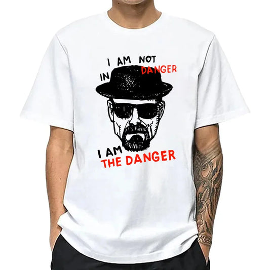 Men T-shirt Cotton Blend Short Sleeve Breaking Bad Men T-shirt Casual Heisenberg Print Summer Tshirt Cool T-shirt Male Men Tops