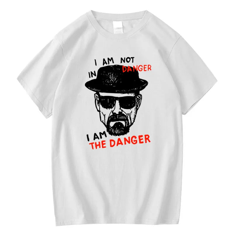 Men T-shirt Cotton Blend Short Sleeve Breaking Bad Men T-shirt Casual Heisenberg Print Summer Tshirt Cool T-shirt Male Men Tops
